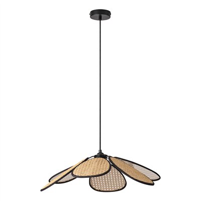 Decor Rattan Daisy Pendant 580 E27 Brown
