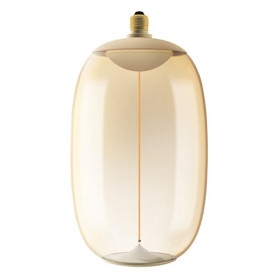 VINTAGE 1906 LED BIG DECORATIVE BULB WITH FILAMENT-MAGNETIC STYLE DIMMABLE 12W 818 Amber E27