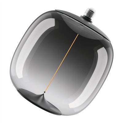 VINTAGE 1906 LED BIG DECORATIVE BULB WITH FILAMENT-MAGNETIC STYLE DIMMABLE 12W 818 Smoke E27