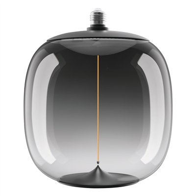 VINTAGE 1906 LED BIG DECORATIVE BULB WITH FILAMENT-MAGNETIC STYLE DIMMABLE 12W 818 Smoke E27