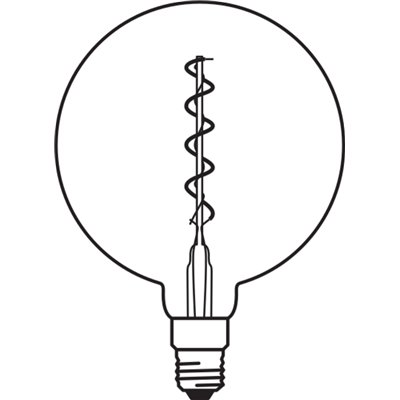 Vintage 1906 LED CLASSIC Globe Dimmable 4W 820 Gold E27