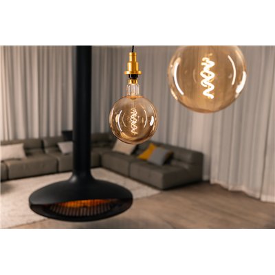 Vintage 1906 LED CLASSIC SLIM FILAMENT Globe DIMMABLE 4.8W 822 Gold E27
