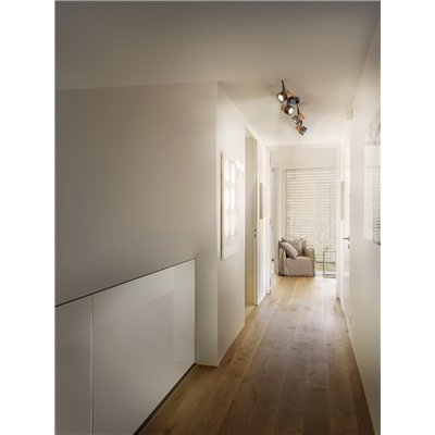 DECOR SPOT CORK BLACK 4x3.4W 927 DIM