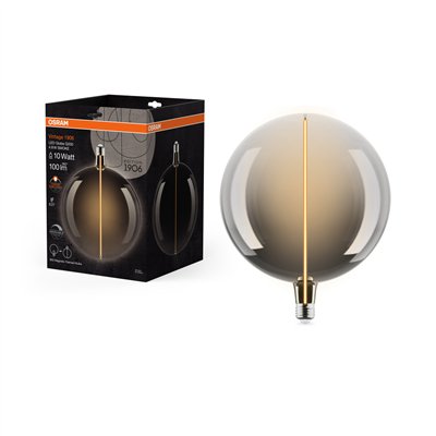 VINTAGE 1906 LED DECORATIVE BULB WITH FILAMENT-MAGNETIC STYLE DIMMABLE 4.8W 818 Smoke E27