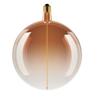 VINTAGE 1906 LED DECORATIVE BULB WITH FILAMENT-MAGNETIC STYLE DIMMABLE 4.8W 818 Tea Brown E27