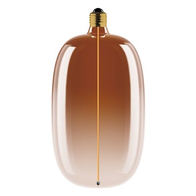 VINTAGE 1906 LED DECORATIVE BULB WITH FILAMENT-MAGNETIC STYLE DIMMABLE 4.8W 818 Tea Brown E27