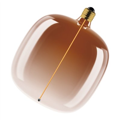 VINTAGE 1906 LED DECORATIVE BULB WITH FILAMENT-MAGNETIC STYLE DIMMABLE 4.8W 818 Tea Brown E27