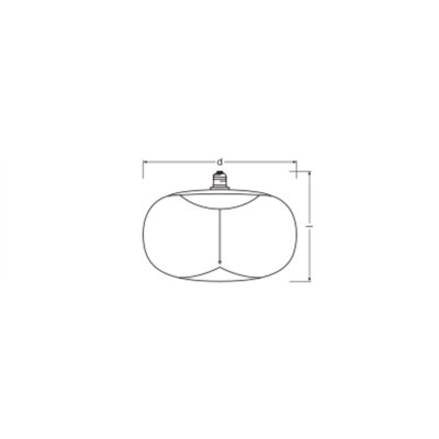 VINTAGE 1906 LED DECORATIVE BULB WITH FILAMENT-MAGNETIC STYLE DIMMABLE 4W 818 Tea Brown E27