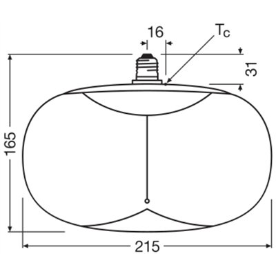 VINTAGE 1906 LED DECORATIVE BULB WITH FILAMENT-MAGNETIC STYLE DIMMABLE 4W 818 Tea Brown E27