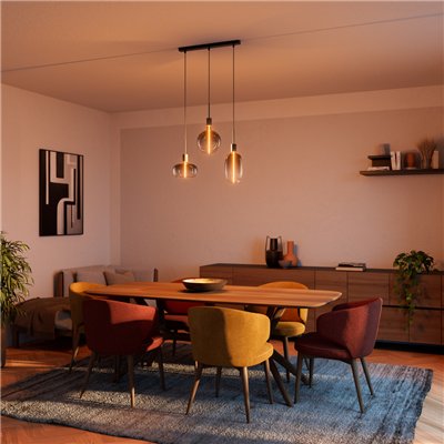 VINTAGE 1906 LED DECORATIVE BULB WITH FILAMENT-MAGNETIC STYLE DIMMABLE 4.8W 818 Smoke E27