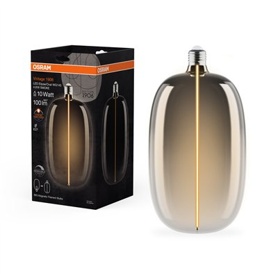 VINTAGE 1906 LED DECORATIVE BULB WITH FILAMENT-MAGNETIC STYLE DIMMABLE 4.8W 818 Smoke E27