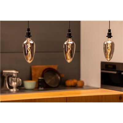 Vintage 1906 LED Special Shapes Dimmable 4W 818 Smoke E27