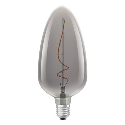 Vintage 1906 LED Special Shapes Dimmable 4W 818 Smoke E27