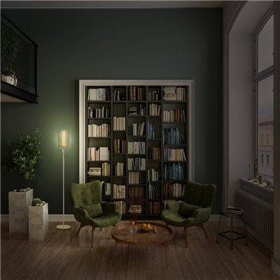 Vintage 1906® LED BIG DECORATIVE BULB WITH FILAMENT-MAGNETIC STYLE 4W 827 Amber E27