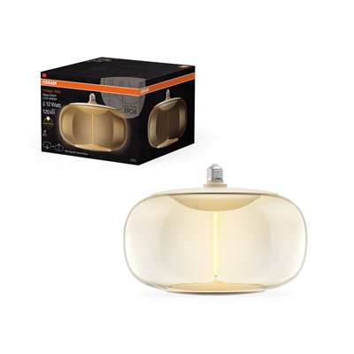 Vintage 1906® LED BIG DECORATIVE BULB WITH FILAMENT-MAGNETIC STYLE 2.5W 827 Amber E27