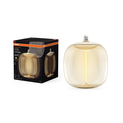 Vintage 1906® LED BIG DECORATIVE BULB WITH FILAMENT-MAGNETIC STYLE 3.4W 827 Amber E27