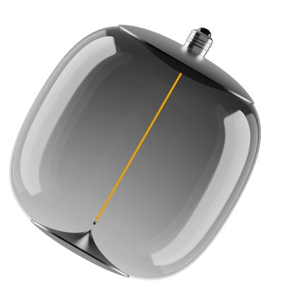 Vintage 1906® LED BIG DECORATIVE BULB WITH FILAMENT-MAGNETIC STYLE 4W 818 Smoke E27