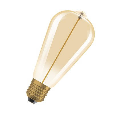 Vintage 1906® LED CLASSIC A, Globe and EDISON WITH FILAMENT-MAGNETIC STYLE 2.2W 827 Gold E27