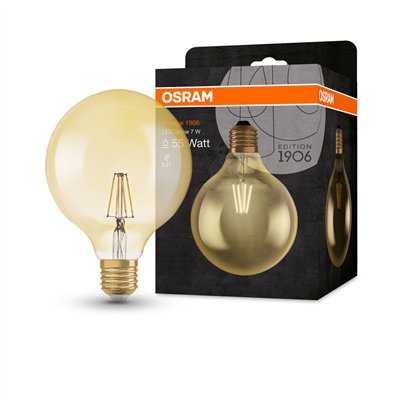 Vintage 1906® LED CLASSIC GLOBE 6.5W 824 Gold E27