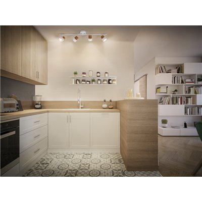 DECOR SPOT CORK WHITE 4x3.4W 927 DIM