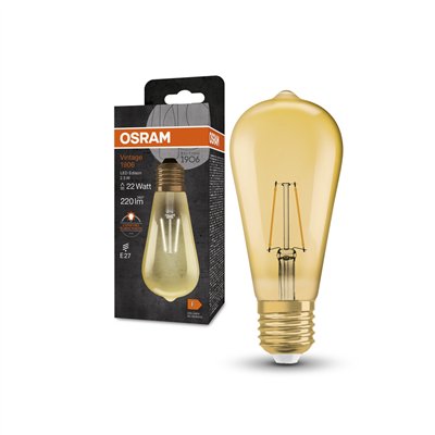 Vintage 1906® LED EDISON 2.5W 824 Gold E27