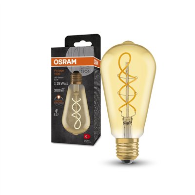 Vintage 1906® LED EDISON 4W 820 Gold E27