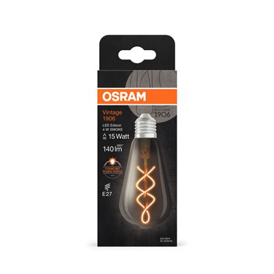 Vintage 1906® LED EDISON 4W 818 Smoke E27