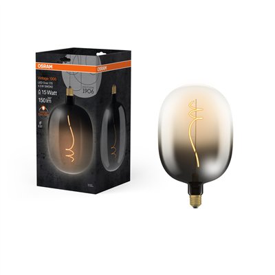 Vintage 1906® LED SPECIAL Shapes 4.5W 818 Smoke E27