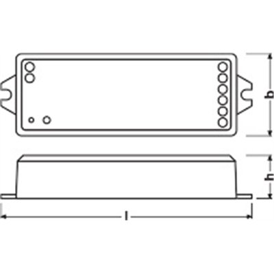 LC RF CONTROL RGBW/TW CONTROL 24V RGBW/TW
