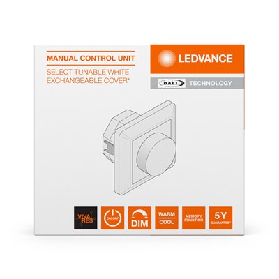 MANUAL CONTROL UNIT SELECT DALI-2 EXC TW SELECT DALI-2 EXCHANGEABLE COVER TW