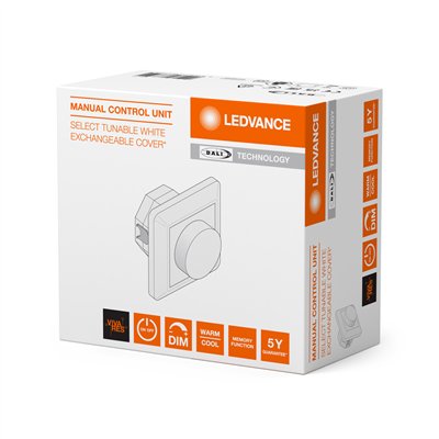 MANUAL CONTROL UNIT SELECT DALI-2 EXC TW SELECT DALI-2 EXCHANGEABLE COVER TW