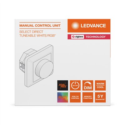 MANUAL CONTROL UNIT SELECT DIRECT 100-240 TW RGB ZB