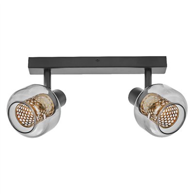 DECOR SPOT FIREFLY 2X2.8W 827 E14 Black