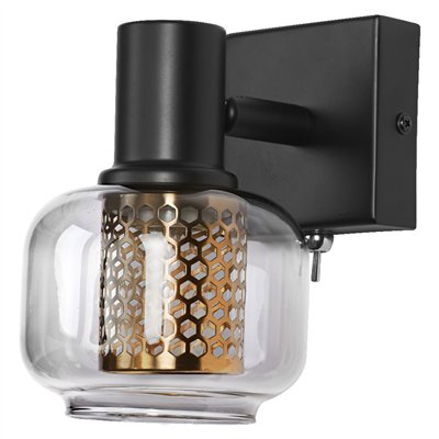 DECOR SPOT FIREFLY 1X2.8W 827 E14 Black