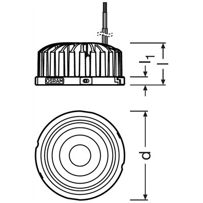 PrevaLED© COIN 111 COB G2 2800-840-40D-G2