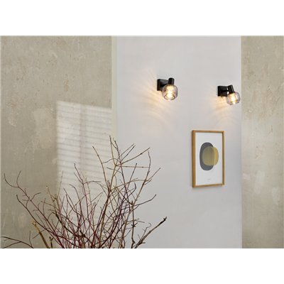 DECOR SPOT FIREFLY 1X2.8W 827 E14 Black