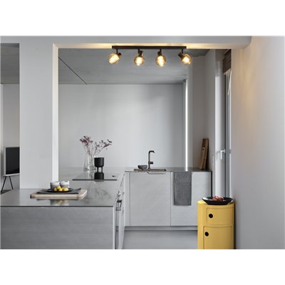 DECOR SPOT FIREFLY 4X2.8W 827 E14 Black