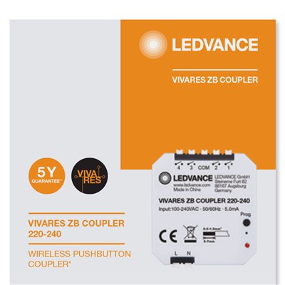 VIVARES ZB COUPLER 220-240 COUPLER