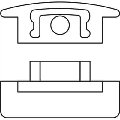 ACCESSORIES FOR FLAT PROFILES -PF03/EC/H