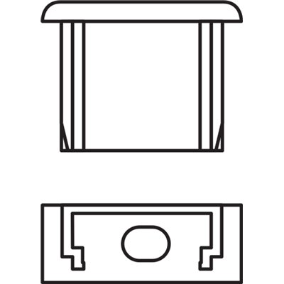ACCESSORIES FOR FLAT PROFILES -PF02/EC/H