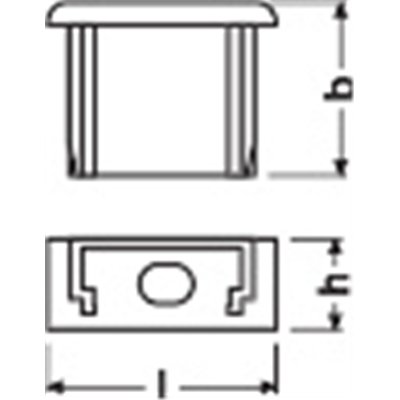 ACCESSORIES FOR FLAT PROFILES -PF02/EC/H