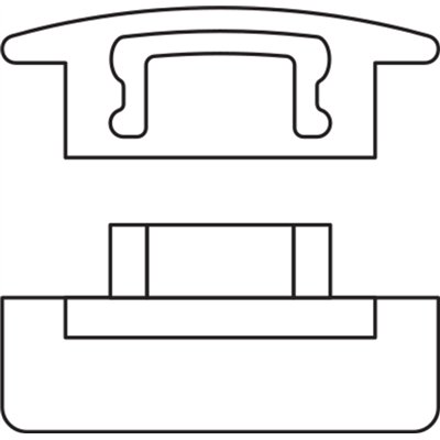 ACCESSORIES FOR FLAT PROFILES -PF03/EC