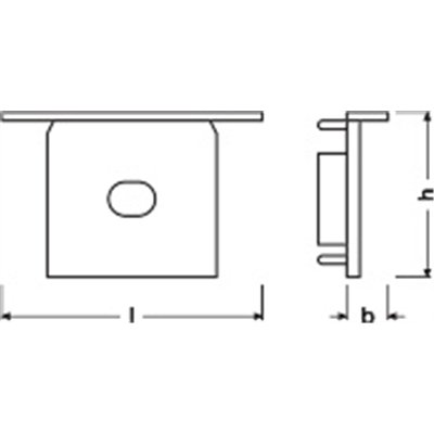 ACCESSORIES FOR WIDE PROFILES -PW02/EC/H