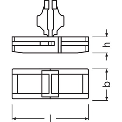 Connectors for COB LED Strips Performance Class -CSD-P2-COB