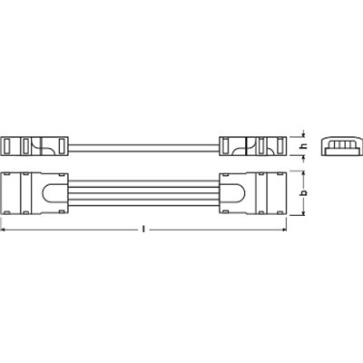 Connectors for RGB LED Strips -CSW/P4/50