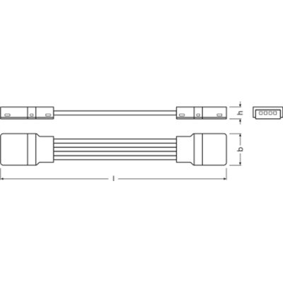 CONNECTORS FOR RGBW LED STRIPS IP67 GEN 2  CSW P5 50 P