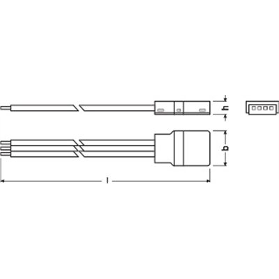 Connectors for TW LED Strips -CP/P3/500/P