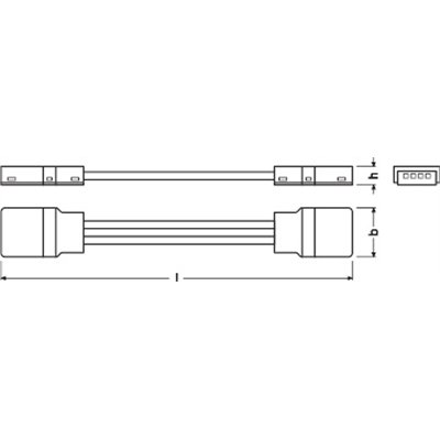 Connectors for TW LED Strips -CSW/P3/50/P