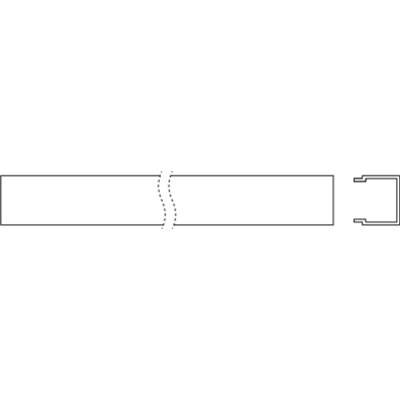 COVERS FOR LED STRIP PROFILES -PC/W01/D/2