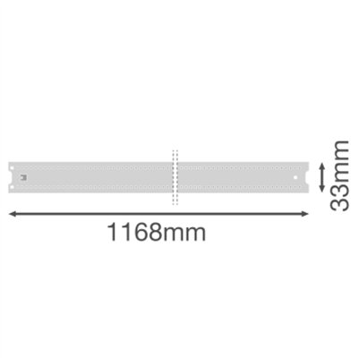DAMP PROOF FLEX LIGHT SOURCES 1150X35 54 34W 865 DP FLEX